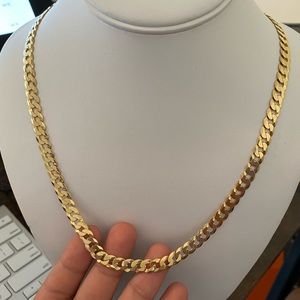 Cuban Necklace 18” (925 Sterling Silver) ITALY